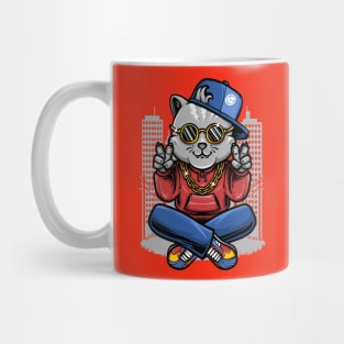 cute cat character Mug